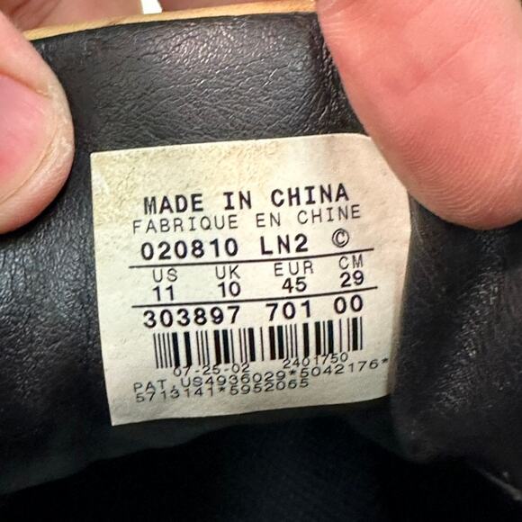 VTG GOOD Nike Air Jordan AJB 6 'Wheat' Nubuck 303897 701 2002 Tinker Hatfield 11 - Picture 11 of 14